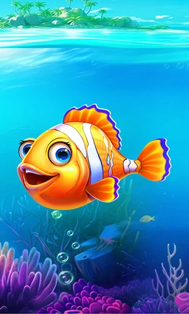 Slot Wild Depths di Pragmatic Play con pesci colorati e mondo sottomarino